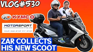 Zar's New Scooter: Collecting the Bike | Vlog#530