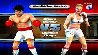 ROCKY BALBOA VS LUDMILLA DRAGO | ROCKY LEGENDS | FAN REQUEST MATCH