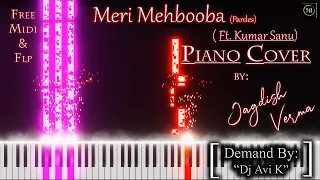 Meri Mehbooba (Pardes) Piano Cover By Jagdish Verma | Free Midi & FLP | Kumar Sanu #romantic #song