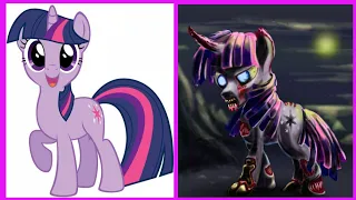 My Little Pony As Zombies and Monsters