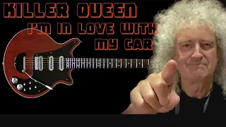 Killer queen - I'm in love with my car live at Montreal (guitar backing track)