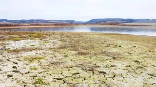 КРЫМ без ВОДЫ. Катастрофа. Почти ВЫСОХЛО Водохранилище. Бахчисарай. Озеро Эгиз-Оба сегодня