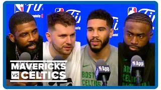 2024 NBA Finals Media Day | Dallas Mavericks and Boston Celtics player interviews