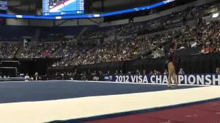 Jessica Wang - Floor - 2012 Visa Championships - Jr. Women - Day 2