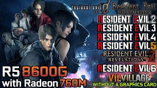 Resident Evil Series - Ryzen 5 8600G with Radeon 760M & 32GB RAM