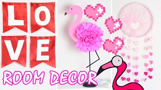 DIY ROOM DECOR / Декор комнаты на День Влюбленных / Украшение комнаты / Бюджетный декор 🐞 Afinka