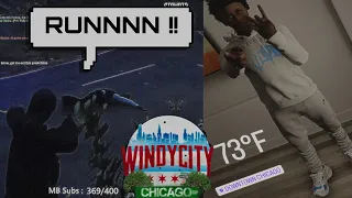 GTA RP | FLEX FLEES FROM CHICAGO POLICE AFTER HAVING A SHOOT OUT?! 😈 *DEMON TIME* Windy City RP