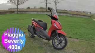 Piaggio Beverly 400 S Δοκιμή! Άνεση Χώροι Επιδόσεις.