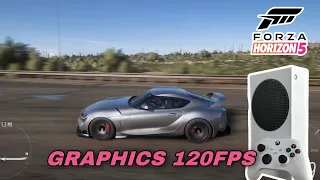 Toyota GR Supra Forza Horizon 5 XBOX Series S Gameplay 120 Fps 1080p