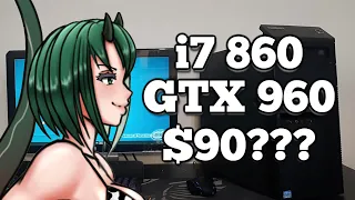 No More Than $100? No Problem | $90 Gaming PC | i7 860 & GTX 960 | January 2023