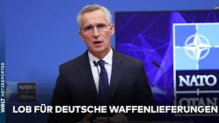 WICHTIGE LUFTVERTEIDIGUNGSSYSTEME: Nato lobt deutsche Waffenlieferungen an die Ukraine