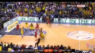 Khryapa score for OT - Fenerbahce vs CSKA Moscow - F4 Final 2016 - 15/05/2016