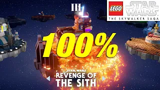 LEGO Star Wars The Skywalker Saga - Ep3: Revenge of the Sith 100%