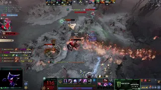 Arteezy's reaction to Masao's Rampage