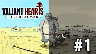 Valiant Hearts The Great War Прохождение Без Комментариев На Русском  #1-Облака сгущаются