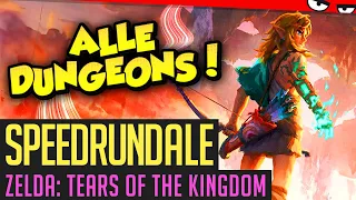 ZELDA: TEARS OF THE KINGDOM (All Dungeons) Speedrun in 3:12:33 von SeriousChallenges | Speedrundale