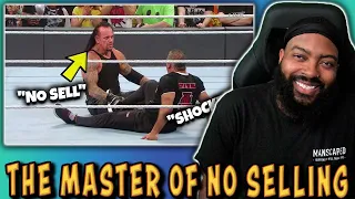 ROSS REACTS TO 13 MINUTES OF WRESTLER NO SELLING THEIR OPPONENTS MOVES