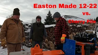 EASTONMADE 12-22 | Wood Splitter Vs. Cherry Pile