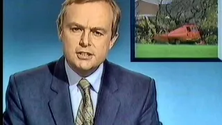 The Great Storm of 1987 BBC News at 9.00