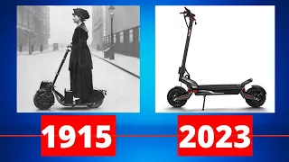 Evolution of the E Scooter | Electric Scooter 1915 - 2023