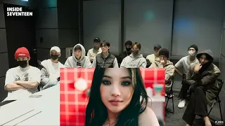 SEVENTEEN reaction to (G)I-DLE - 'TOMBOY' Official Music Video