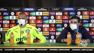 Coletiva: Abel Ferreira e Wewerton / Palmeiras 6 0x0 5 Atlético-MG / OITAVAS DE FINAL Libertadores