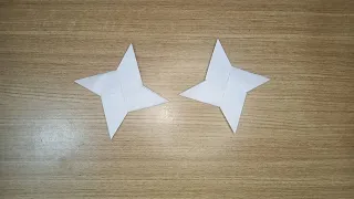 how to make ninja Star ⭐😍||easy way to make ninja Star ✨#subscribe #craftvideos