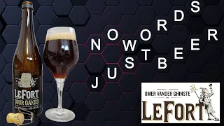 ПИВО БЕЗ СЛІВ? LEFORT SOUR OAKED - ГІБРИД ЛАМБІКА І КВАДРЮПЛЯ ВІД BROUWERIJ OMER VANDER GHINSTE/18+