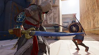 Assassin's Creed Origins - Unstoppable Bayek Brutal Rampage & High Action Combat