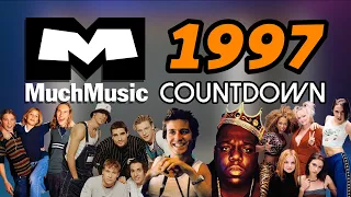 All the Songs from the 1997 MuchMusic Countdown