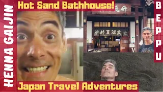 Old Bath House In Beppu - Sand vs Water | Japan Travel, Camping & Sightseeing 🛀