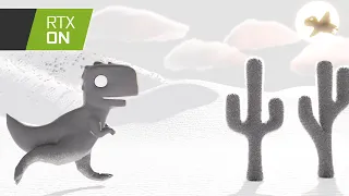 He creado el DINOSAURIO de Google Chrome pero RTX