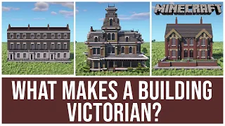 Minecraft Building Styles - Victorian Era Houses