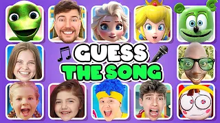 Guess The Meme & Who is SINGING? | Wednesday, King Ferran, Salish Matter, Diana,MrBeast , Elsa,Tenge