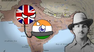 India's Struggle for FREEDOM - Countryballs