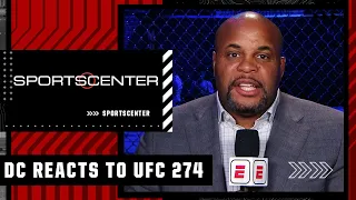 Daniel Cormier reacts to Charles Oliveira and Michael Chandler winning at UFC 274 | SportsCenter