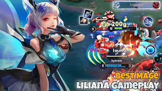 Liliana Mid Lane Pro Gameplay | Intense Hard Carry Match | Arena of Valor Liên Quân mobile CoT