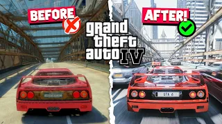 How To Install Graphics Mod In GTA 4😍Best *Ultra Realistic* Graphics Mod | For Low End PC! 2024