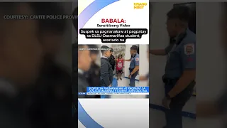 Suspek sa pagnanakaw at pagpatay sa DLSU-Dasmariñas student, arestado na #shorts | Unang Hirit