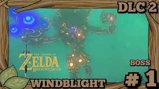 Zelda Breath of The Wild - Illusory Windblight Ganon Boss Fight | The Champions Ballad DLC 2