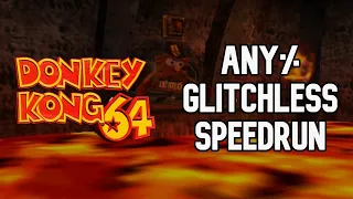 Donkey Kong 64 - Any% Glitchless in 3:37:32