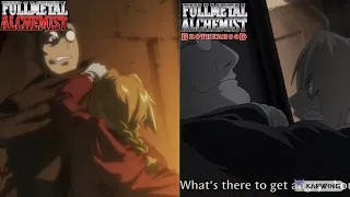 Nina tucker chimera scene:Fullmetal Alchemist 2003 vs 2009 Comparison