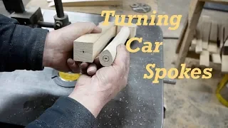 Pattern Lathe for Custom Car Spokes | Graff Speedcutter on a Duplicating Lathe