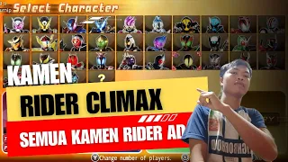 seru!!kamen rider climax scramble yuzu semua kamen rider ad