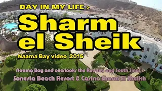 Sharm El Sheikh Egypt 09.2015 Hotel Sonesta Beach Resort & Casino drone video