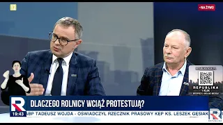 Jasiak: Na proteście w Warszawie rząd próbował zohydzić społeczeństwu,  nas- rolników!  Gość Dzisiaj