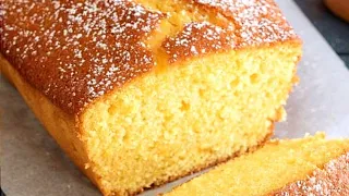 Airy lemon cake with vegetable oil! The easiest recipe 👍💯