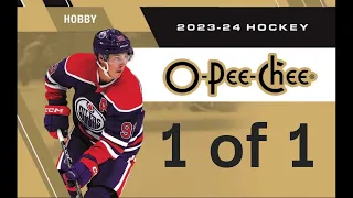 NEW! 2023-24 O-Pee-Chee Upper Deck Hobby Hockey Cards Box Opening Box Break