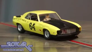 Scalextric Slot Car Chev Camaro 64 1969 Trans Am Slotcar C3724