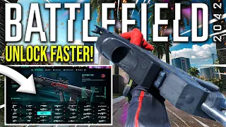 EASIEST Way to Unlock all Weapons & Attachments in Battlefield 2042